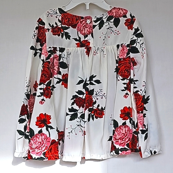 OLD NAVY | Flowy Long-sleeve Floral Top & Ballerina 24/7 Skinny Utility Jeggings - Picture 3 of 11